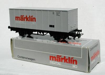 Märklin 1985. Containervogn.