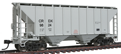 Walthers 932-41304. Trinity Cement Covered Hopper. CRDX.