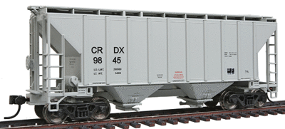 Walthers 932-41305. Trinity Cement Covered Hopper. CRDX.