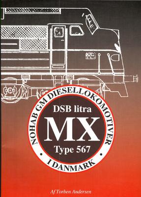 An. Lokomotives Forlag. DSB litra MX.