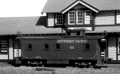  American Model Builders 853. Southern Pacific C-30-1 Wood Caboose 