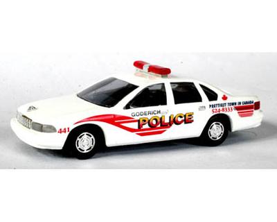 Busch 47627. Chevrolet Caprice . "Goderich Police".