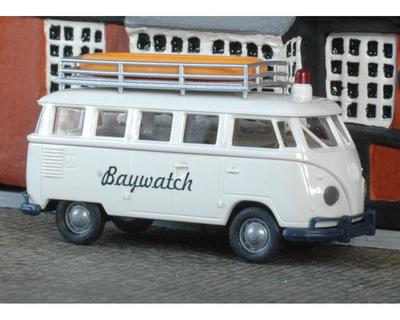 Brekina 31820.  VW T1b Mindersamba. "Baywatch".