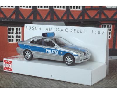 Busch 49110. MB C.Klasse. Polizei.