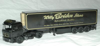 Herpa Exclusive Line 113. MAN 22. Willy Bruhn Söhne.