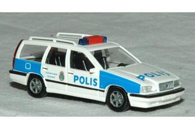 Wiking 10406. Volvo 850. POLIS.