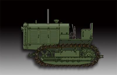 Trumpeter 07120. Russian ChTZ-G5 Tractor.