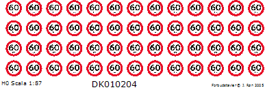 Skilteskoven DK010204. Forbudstavler.