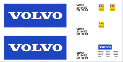Skilteskoven 045. Volvo.