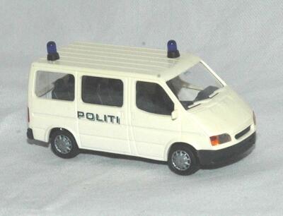 Rietze 50627. Ford Transit. POLITI.