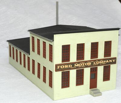 Heljan 912FM. Ford Motor Compagny. Fabrik og værksted.