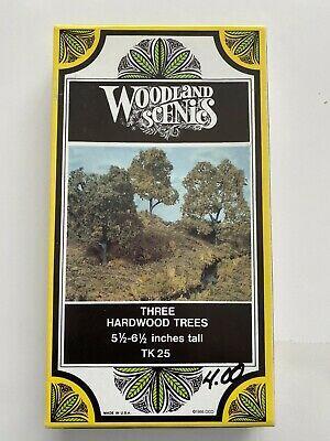 Woodland Scenics TK25. Egetræer. 3 stk.