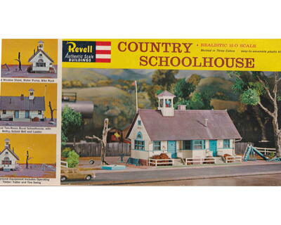 Revell 9036:198. Country Schoolhouse.