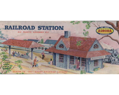 Aurora 656. Railroad Station.