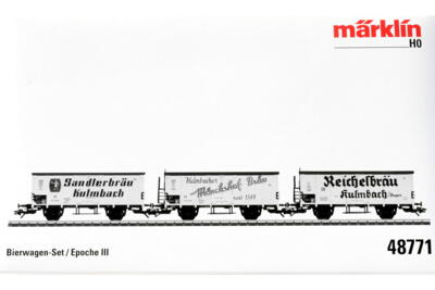 Märklin 48771. DB ølvognssæt.