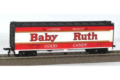 Tyco 355C. Bilboard Reefer. Baby Ruth. TILBUD.
