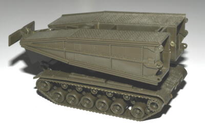 Roco Minitanks 219B X. US Armored Vehicle Launched Bridge M48A5.