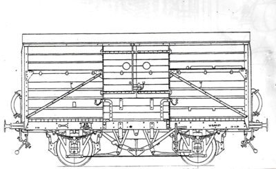 David Green S/111. SR. Cattel Wagon,. Diagram 1529.