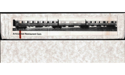 Wheeltapper Coach Dxx. LNER Gresley Articulated Resturan car kit.