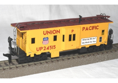 Athern 1180- Bay Window Caboose. Union Pacific.
