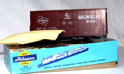 Athern 1963.40* Box Car. MILWAUKEE.