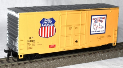 ATHEARN 1966. 40' HI CUBE BOX CAR. UNION PACIFIC UP 518108