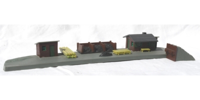 PSN 022FM. Godsbanegård.