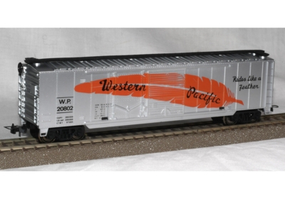 Mehano T081. 50' Box Car. Western Pacific.