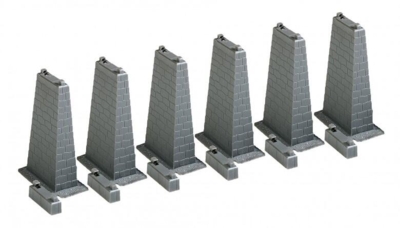 Faller120473. Bropiller- 6 stk.