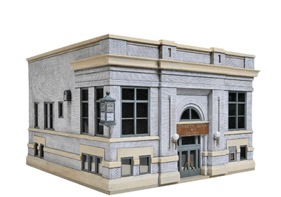 Walthers 933-3772. Bankbygning.