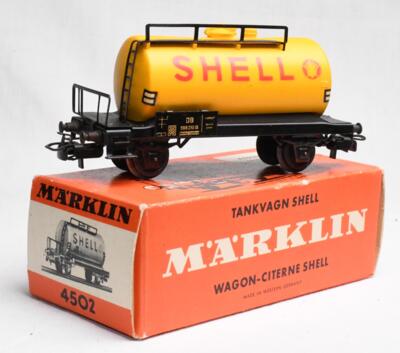 Märklin 4502.3 B. DB SHELL Tankvogn.