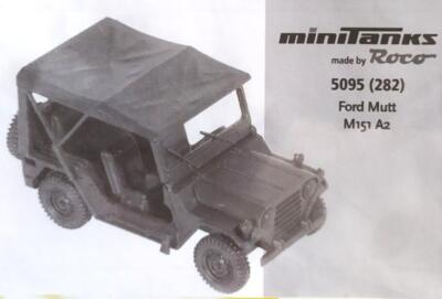 Roco Minitanks 5095. M  151 A2. MUTT.