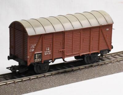 Märklin 306/1 BX. DB Lukket godsvogn.