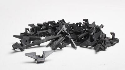 Faller 28290yy X. Brobeslag til luftledningsmaster. 46 stk.