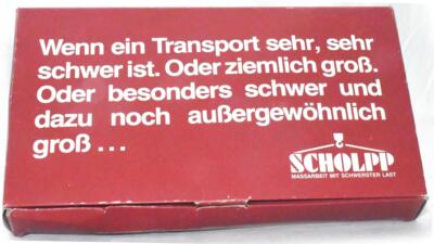 Herpa 189. MB Sværtransport + VW Golf. Scholpp.