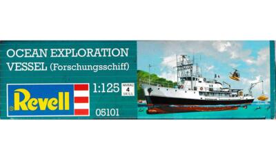 Revell 05101. Jacque-Yves Cousteau's Calypso. Ocean Exploration Vessel.