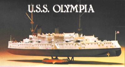 Lindberg Classic Replica Series 716. U.S.S. OLYMPIA.
