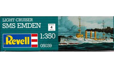 Revell 05039. SMS EMDEN. Let krydser.