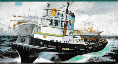 Revell 05209. Havneslæbebåd SMIT "Frankrijk".