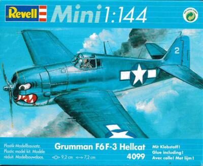 Revell 4099. Grumman F6F-3 Hellcat.