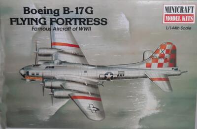 Minicraft Model Kits 14401. Boeing B-17G Flying Fortress.