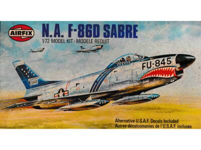 Airfix 02031-1 (Loc 6). F-86D SABRE.