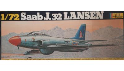 Heller 343 (Loc 6). Saab J.32 LANSEN.
