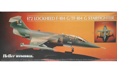Heller 80273 (Loc 6). Lockheed F-104 G/TF-104 G STAERFIGHTER.