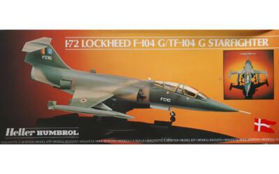Heller 80273 (Loc 6). Lockheed F-104 G/TF-104 G STAERFIGHTER.