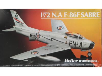 Heller 80277. (Loc 6). N.A F-86F SABRE.