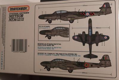 Matchbox PK-129 (Loc 7) Armstrong Whitworth Meteor NF.14/12/11