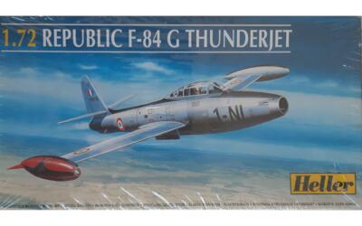 Heller 80278 (Loc 7). Republic F-84 G THUNDERJET.