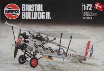 Airfix 01055 (Loc 7). BRISTOL BULLDOG II.