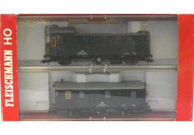 Fleischmann 85 5090 K. DB Hjælpetogsvogn. 2 stk.